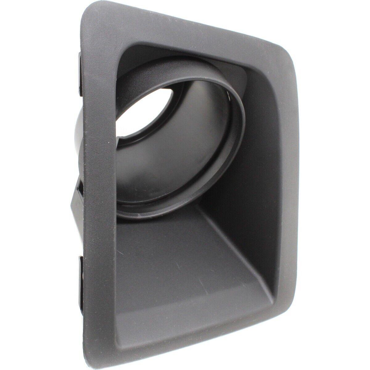 2014-2015 Gmc Sierra 1500 Fog Lamp Bezel Front Driver Side Textured Black , GM1038169. High-strength and long-lasting.