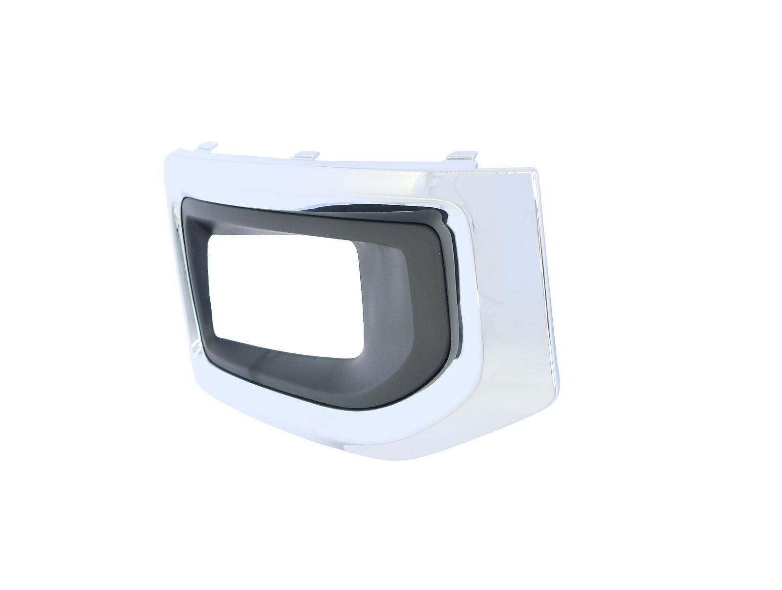 2015-2020 Gmc Yukon XL Denali Fog Lamp Bezel Front Driver Side Chrome/Textured , GM1038187. High-strength and long-lasting.