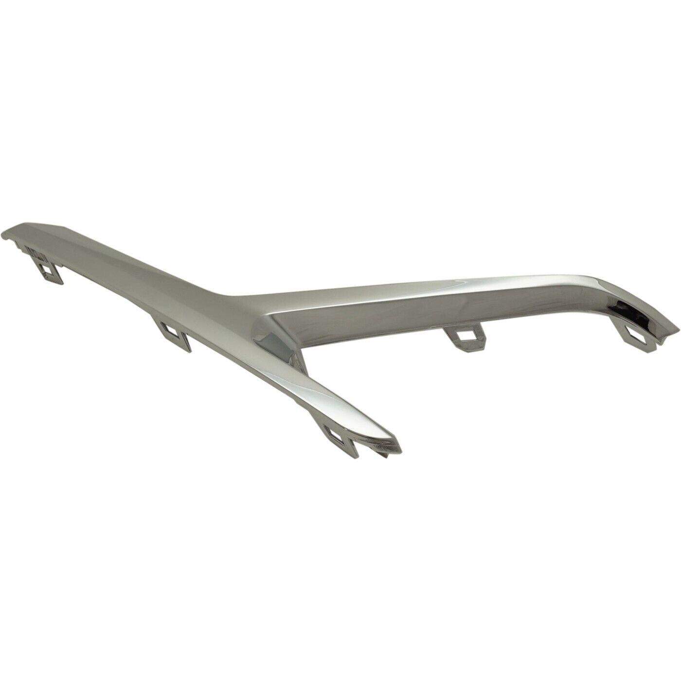 2018-2021 Gmc Terrain Fog Lamp Trim Front Driver Side Chrome , GM1038222. Exact fit for vehicle restoration.