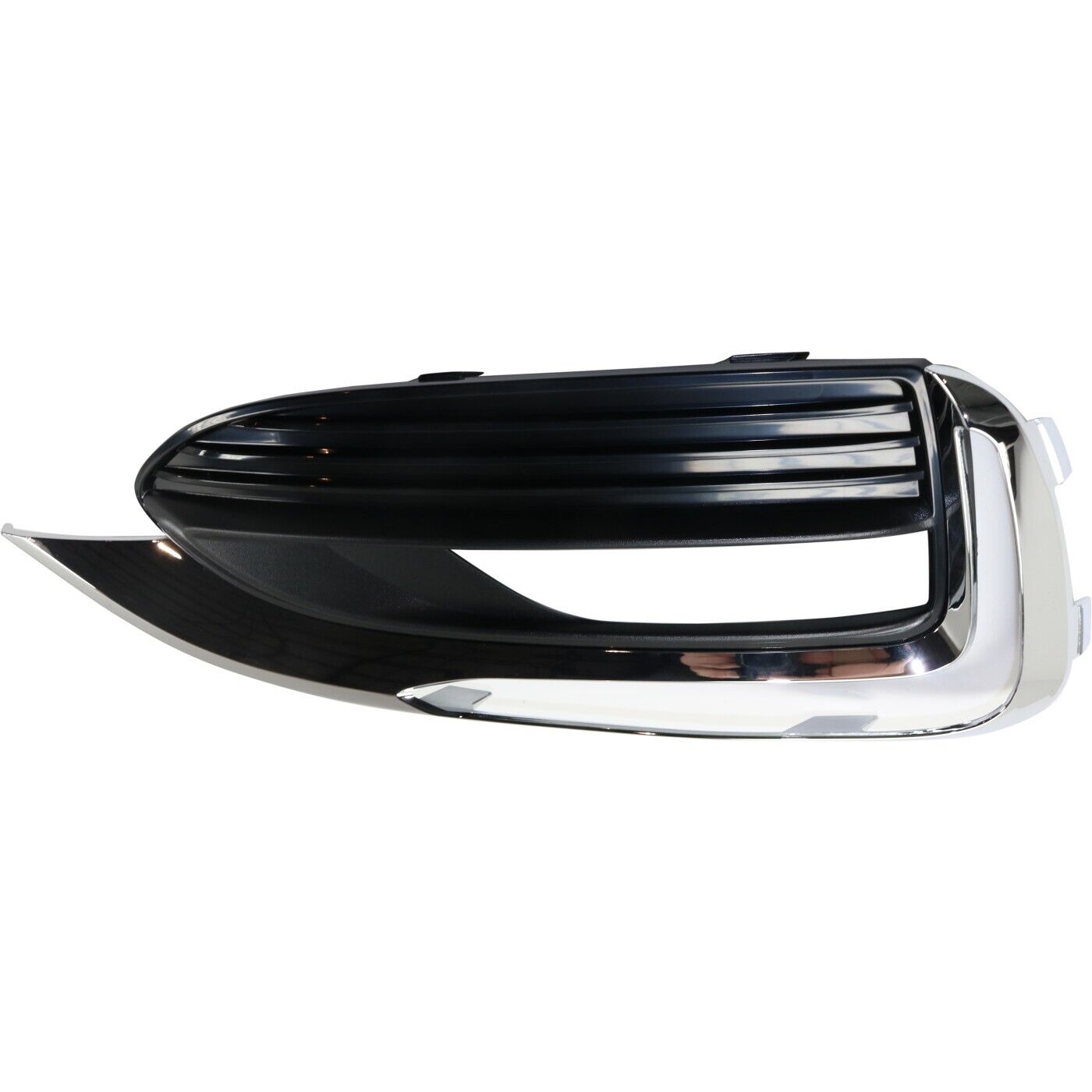 2018-2021 Buick Enclave Fog Lamp Bezel Front Driver Side Textured With Chrome , GM1038223. Direct fit for easy installation.