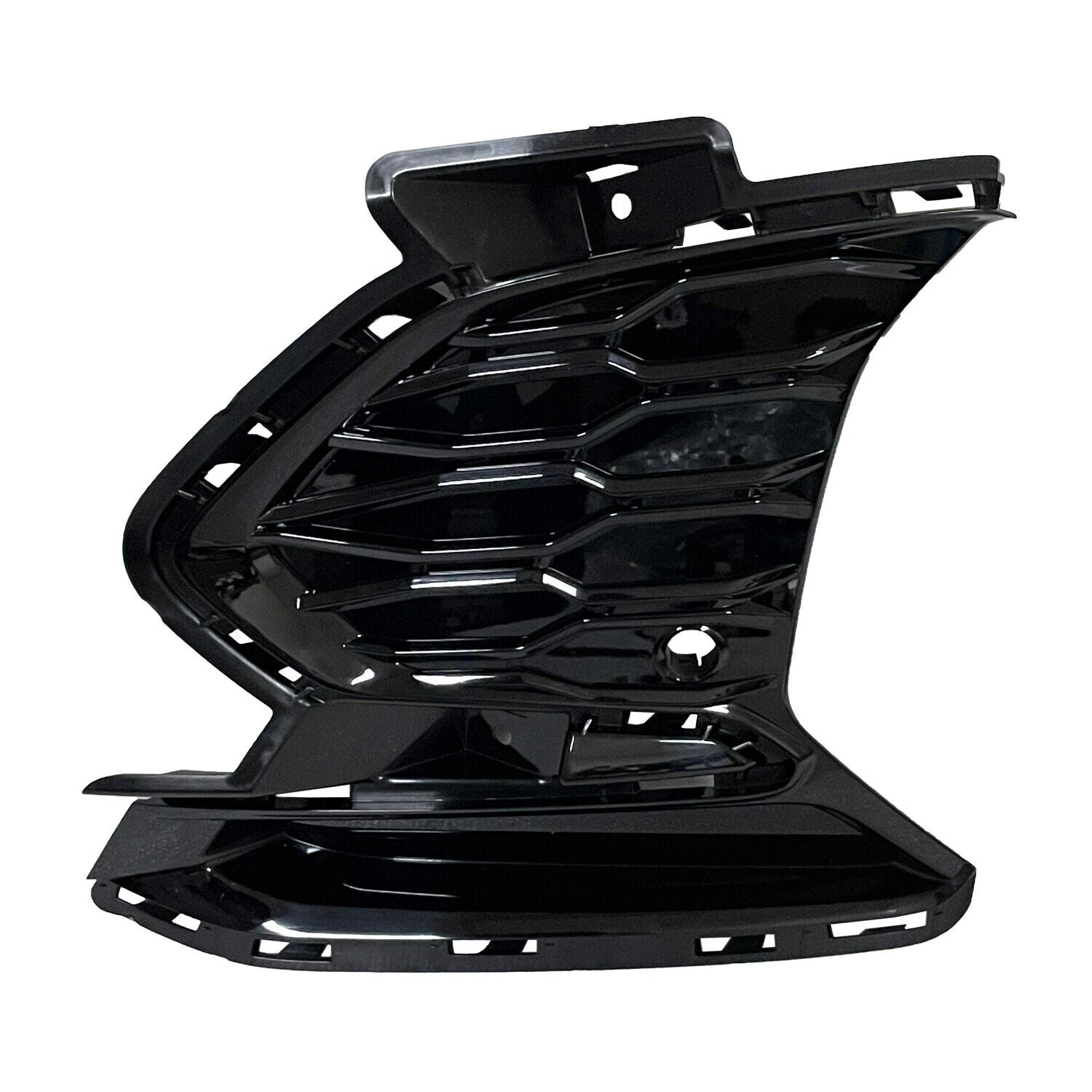 2022-2023 Chevrolet Equinox Grille Front Driver Side Gloss Black Rs Models , GM1038274. Angle view for visual reference.