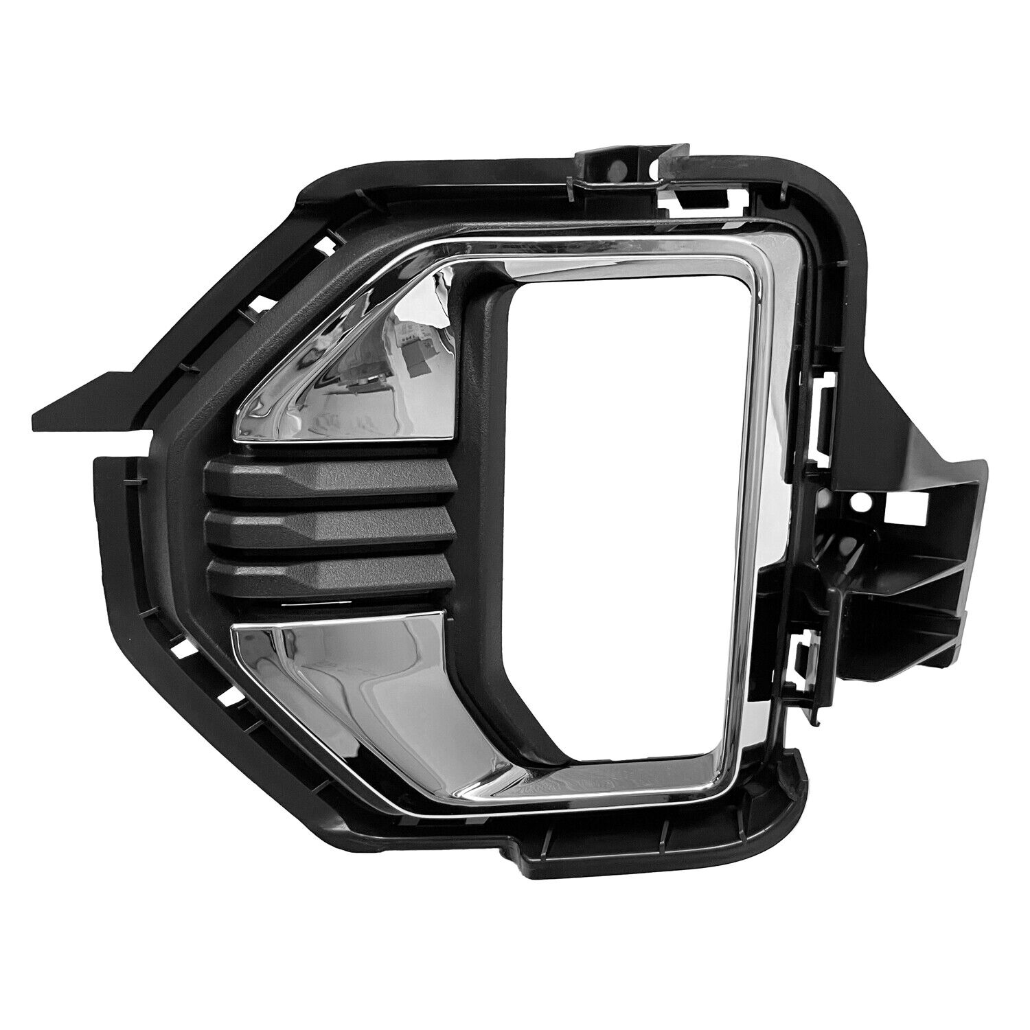 2021-2022 Gmc Canyon Fog Lamp Bezel Driver Side , GM1038276. Side view of the replacement part.