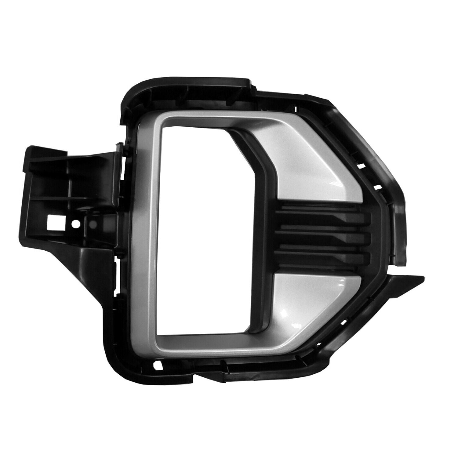2021-2022 Gmc Canyon Fog Lamp Bezel Front Driver Side Gray With Black Molding , GM1038278. Replacement part ready for install.