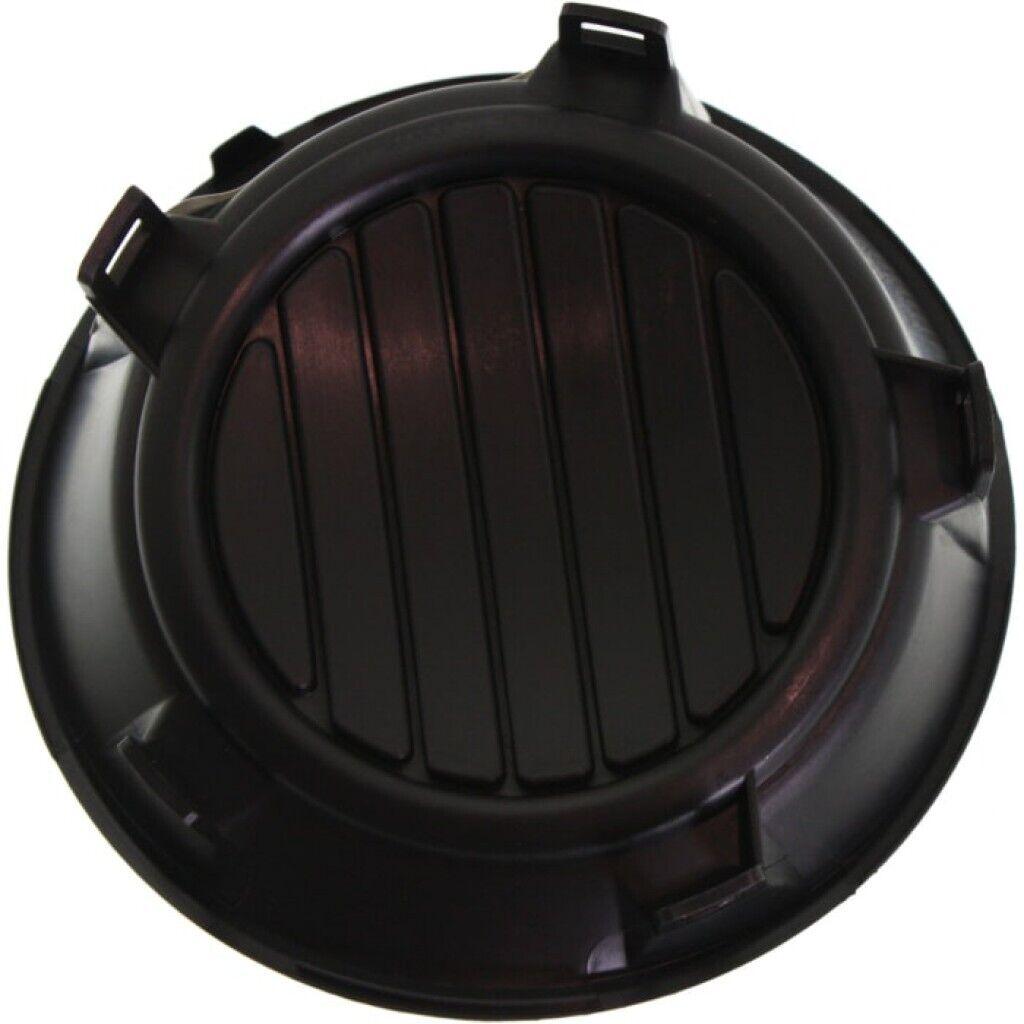 2010-2013 Chevrolet Camaro Fog Lamp Cover Front Passenger Side Matte-Black , GM1039119. OEM-style replacement.