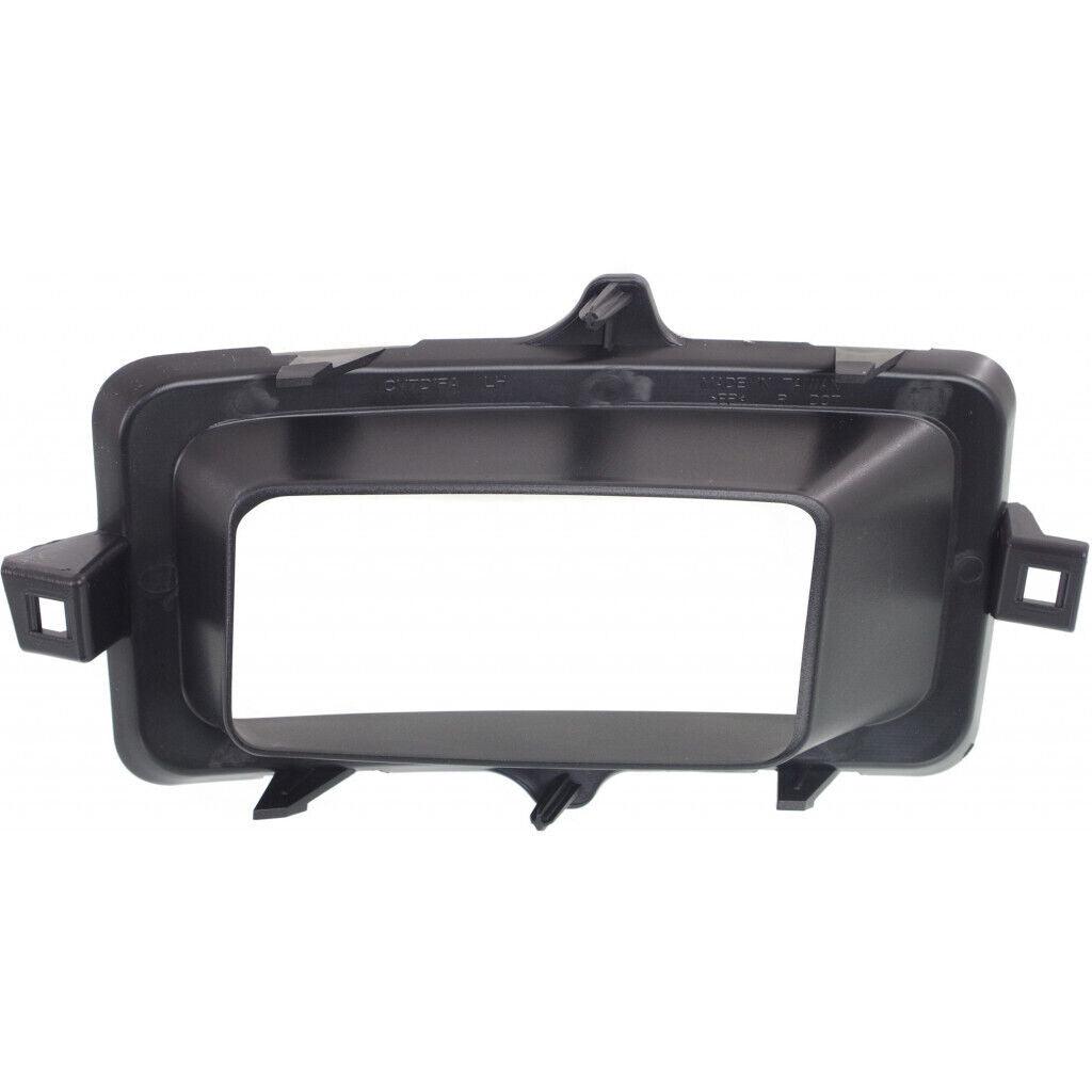 2014-2015 Chevrolet Silverado 1500 Fog Lamp Bezel Front Passenger Side Black , GM1039167. High-quality aftermarket part.