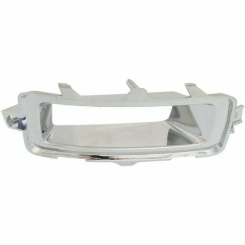 2014-2015 Chevrolet Silverado 1500 Fog Lamp Bezel Front Passenger Side Chrome , GM1039168. Lightweight yet durable construction.