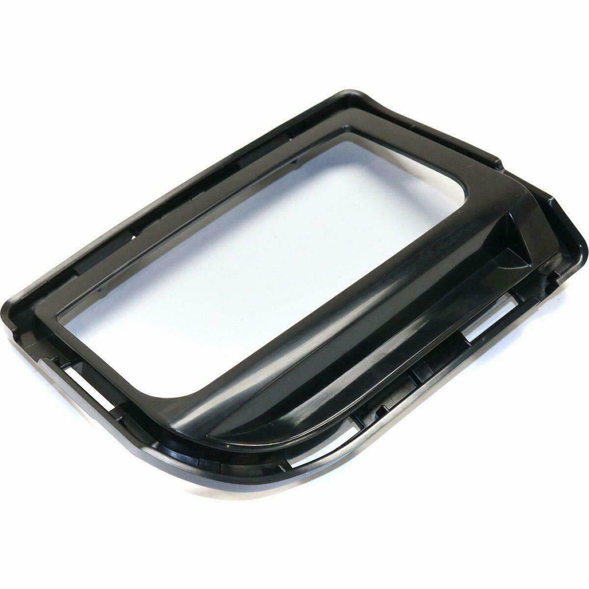 2016-2017 Gmc Terrain Fog Lamp Bezel Front Passenger Side Smooth Black , GM1039190. Installed view for reference.