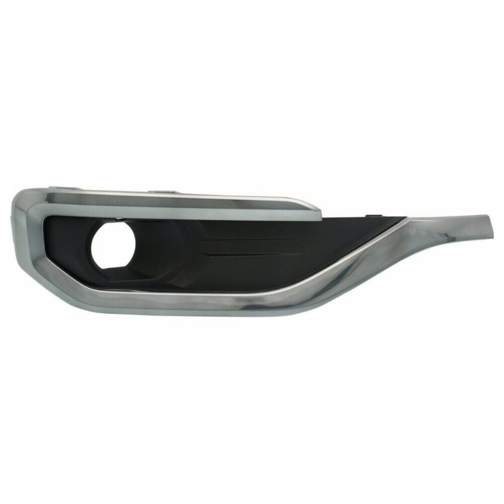 2017-2019 Gmc Acadia Fog Lamp Bezel Front Passenger Side With Smoked Chrome Molding , GM1039208. Tested for reliable performance.