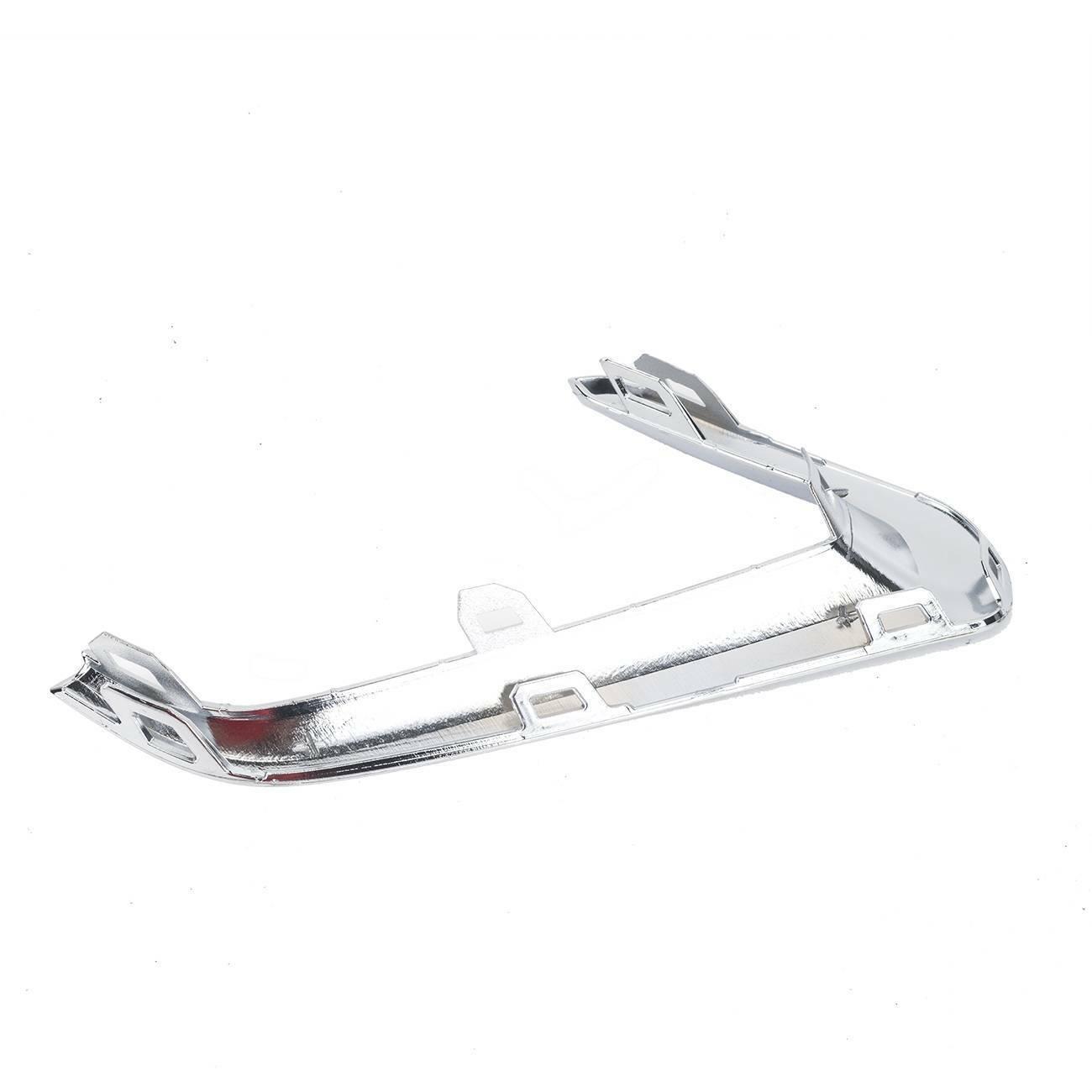2018-2021 Gmc Terrain Fog Lamp Trim Front Passenger Side Chrome Use Without Fogs , GM1039221. Precision fitment for collision repair.