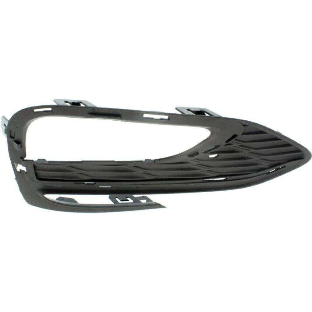 2016-2018 Chevrolet Cruze Sedan Fog Lamp Bezel Front Passenger Side Textured Black With Rs Pkg , GM1039225. Exact fit for vehicle restoration.