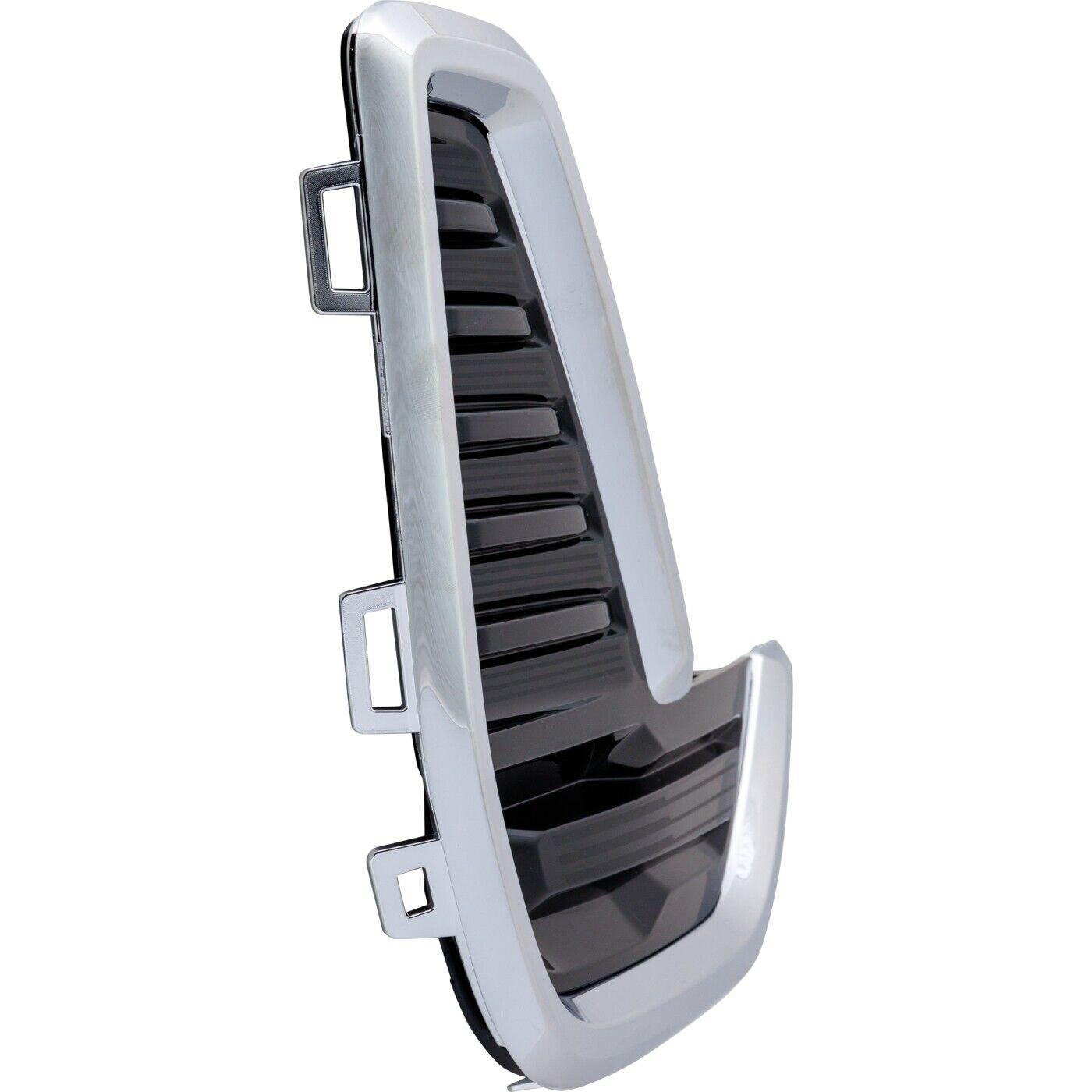 2020-2023 Gmc Acadia Fog Lamp Cover Front Passenger Side Gloss Black With Chrome , GM1039249. Tested for reliable performance.
