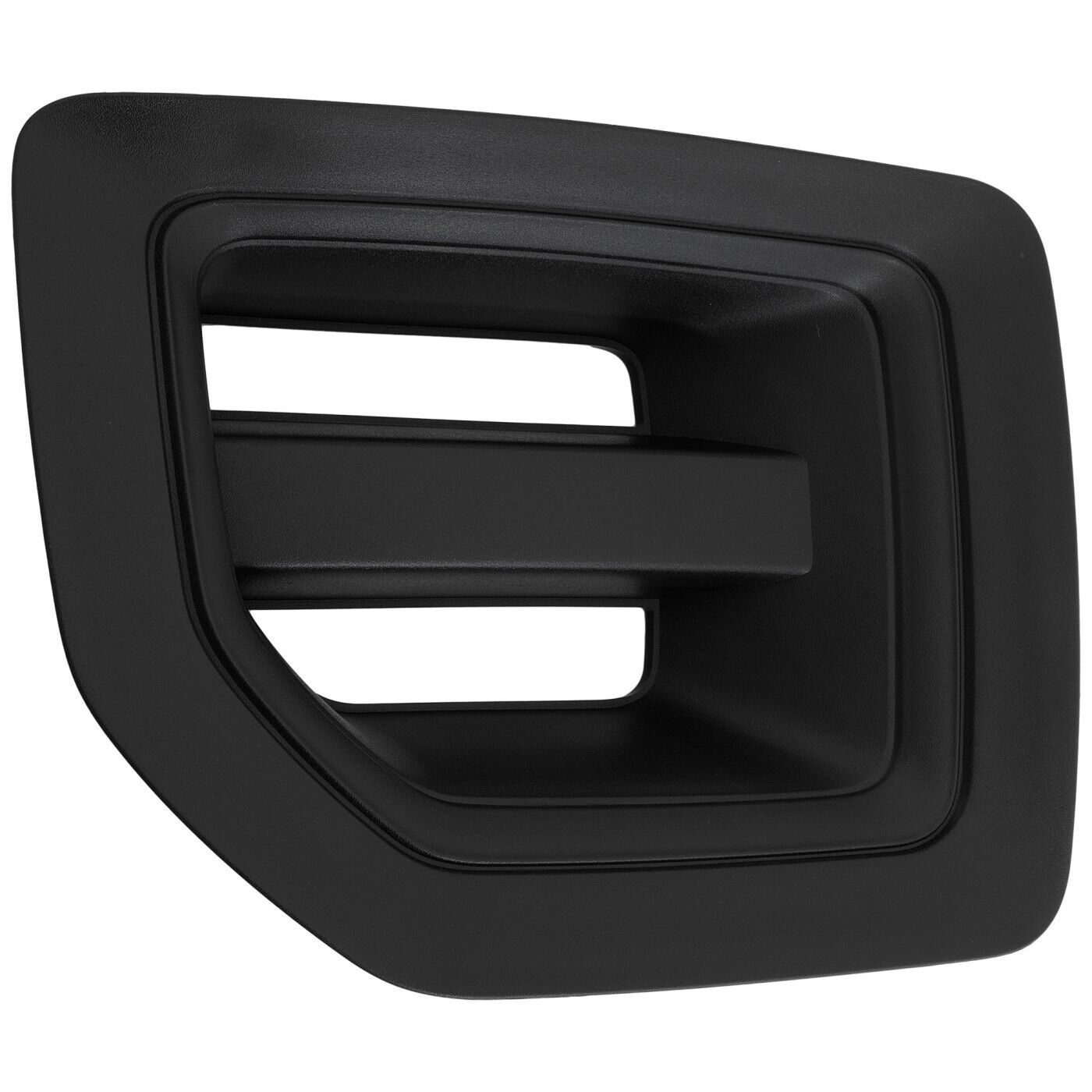 2015-2019 Gmc Sierra 2500 Fog Lamp Cover Passenger Side Textured Black , GM1039280. Direct fit for easy installation.