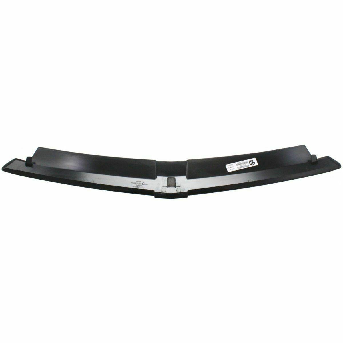 2003-2005 Chevrolet Cavalier Bumper Moulding Front Black , GM1044102. Durable and impact-resistant.