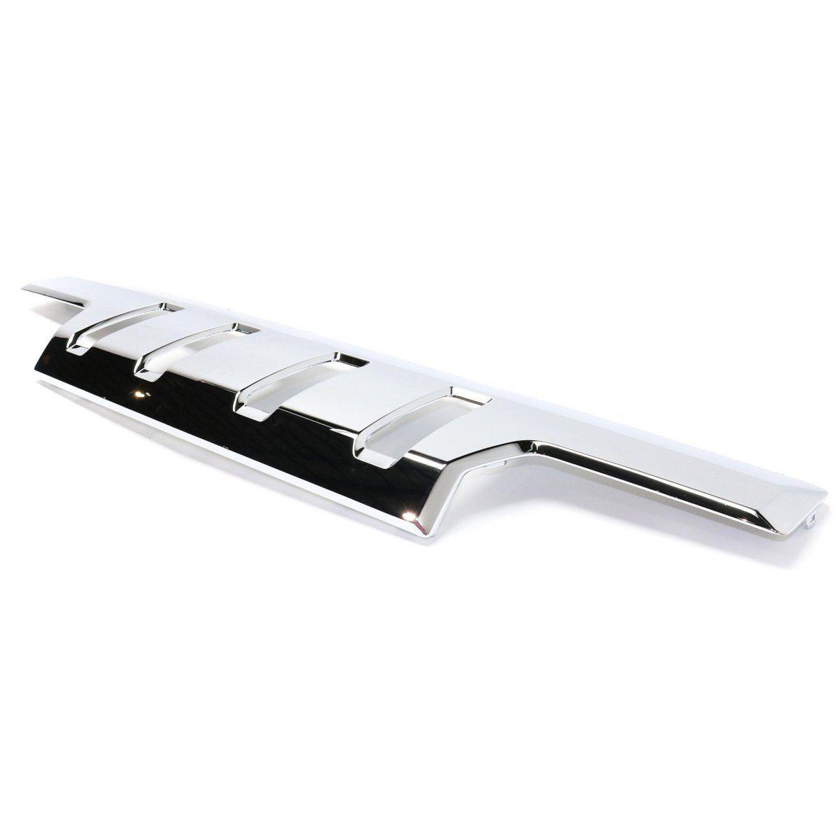 2015-2019 Chevrolet Silverado 2500 Bumper Skid Plate Front Chrome , GM1044127. Durable and impact-resistant.