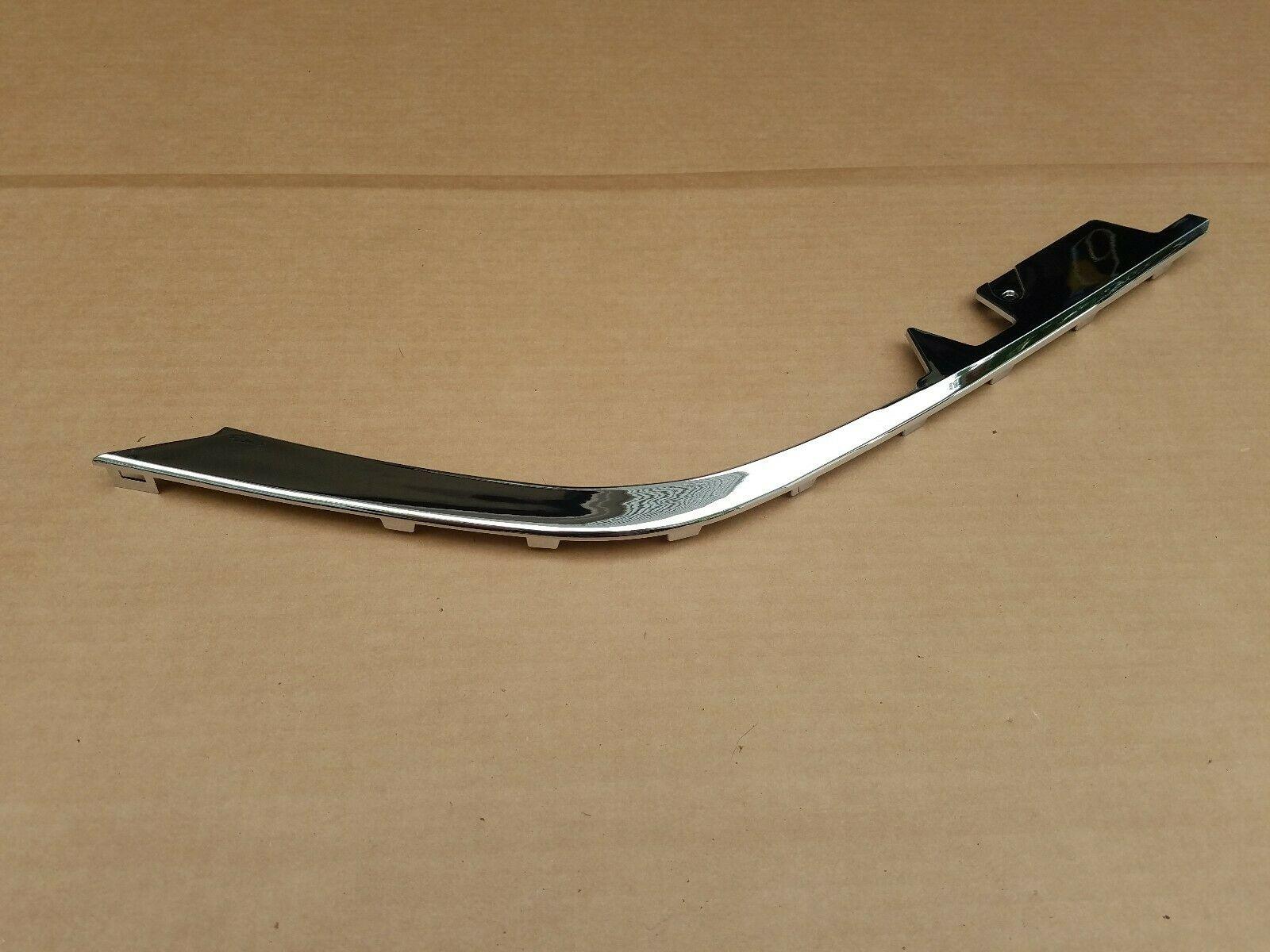 2006-2011 Cadillac DTS Bumper Moulding Front Driver Side Chrome , GM1046100. Precision fitment for collision repair.