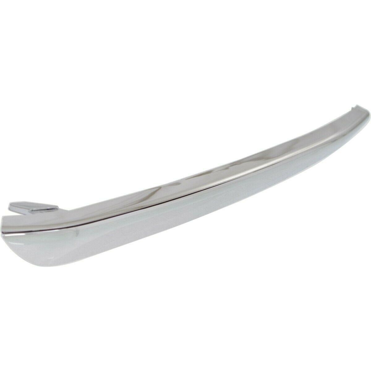 2015-2020 Chevrolet Suburban Bumper Moulding Front Driver Side Chrome , GM1046106. Designed for OEM alignment.