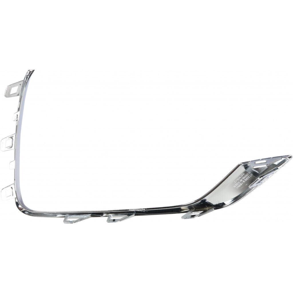 2017-2022 Chevrolet Trax Fog Lamp Trim Moulding Front Driver Side Chrome , GM1046118. Precision fitment for collision repair.