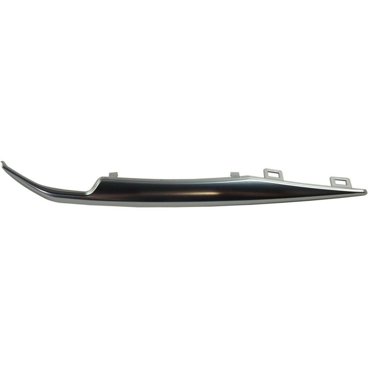 2015-2020 Cadillac Escalade Bumper Moulding Front Passenger Side Lower Satin Chrome , GM1047123. Direct fit for easy installation.