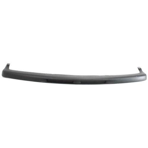 2000-2006 Chevrolet Tahoe Front Upper Bumper Textured , GM1051103. Side view of the replacement part.