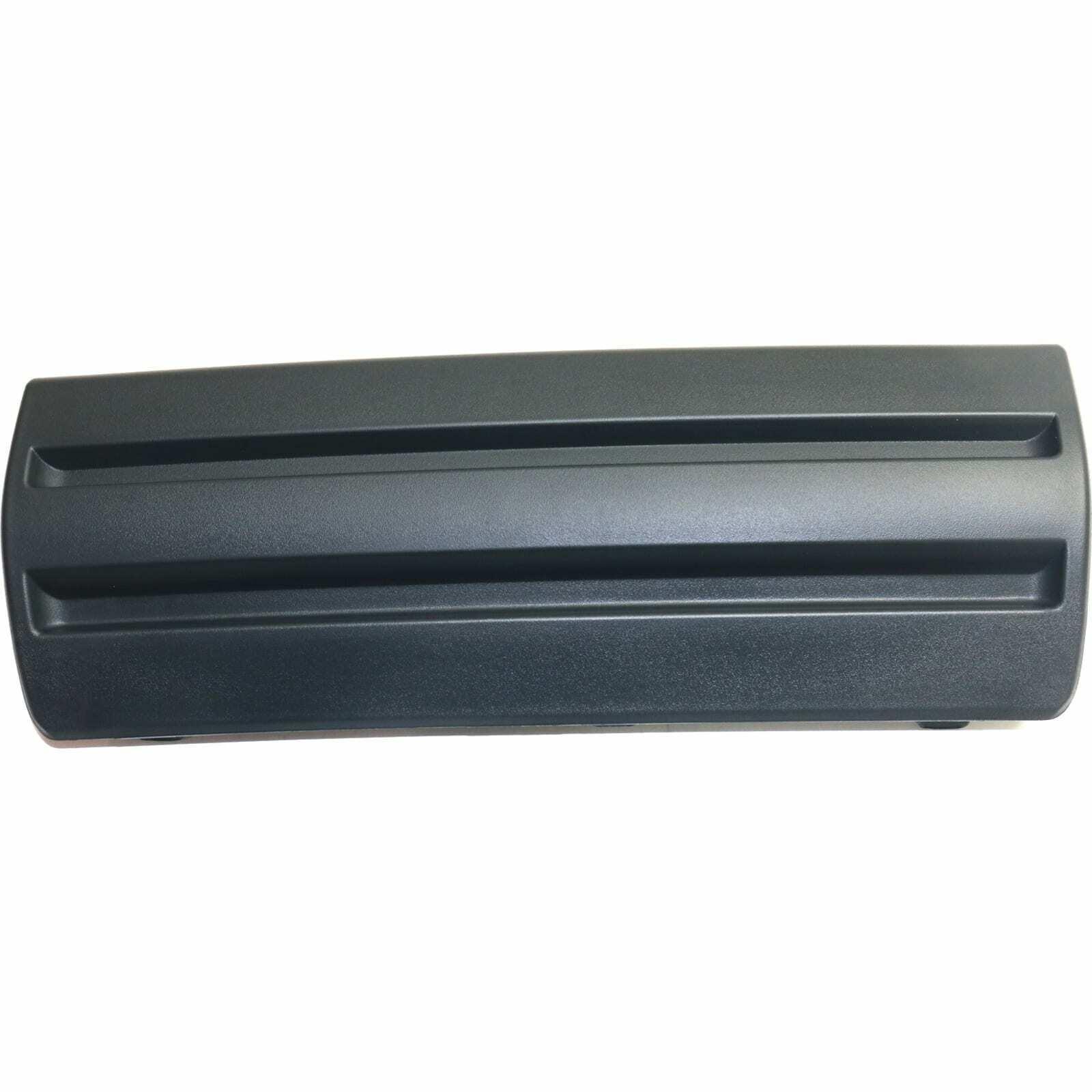 2014-2015 Gmc Sierra 1500 License Plate Bracket Front Textured Dark Gray , GM1068149. Durable and impact-resistant.