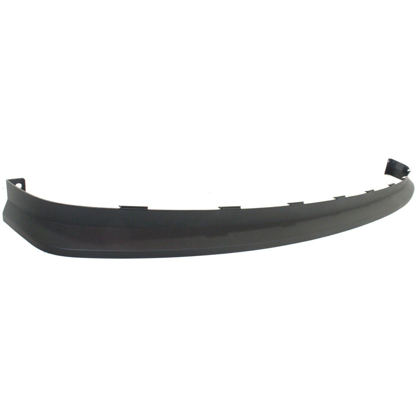 2004-2012 Gmc Canyon Front Lower Bumper Textured Plastic , GM1092183. Side view of the replacement part.
