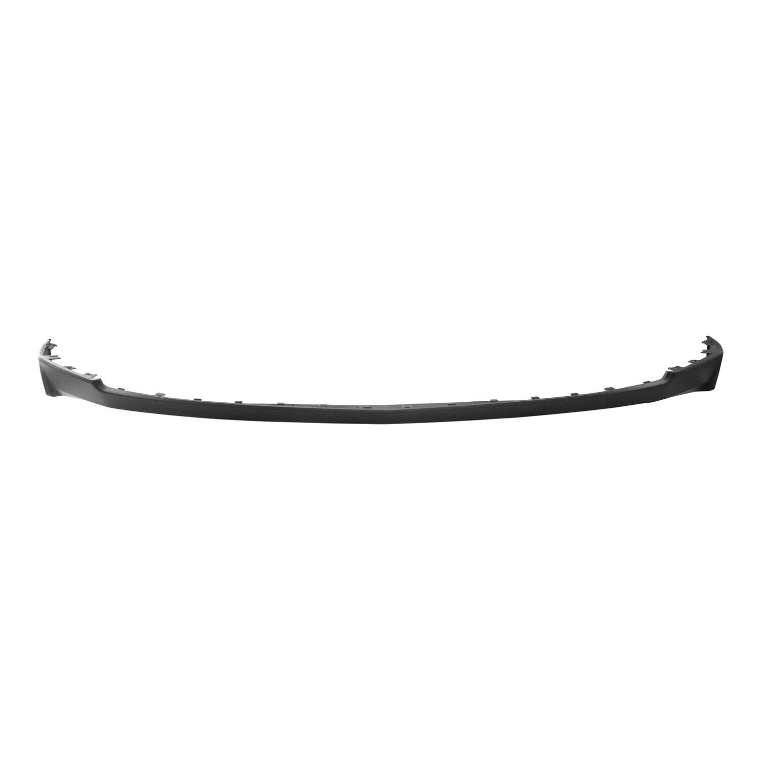 2021-2023 Chevrolet Suburban Bumper Deflector Front Lower Textured Black , GM1092267. Side view of the replacement part.