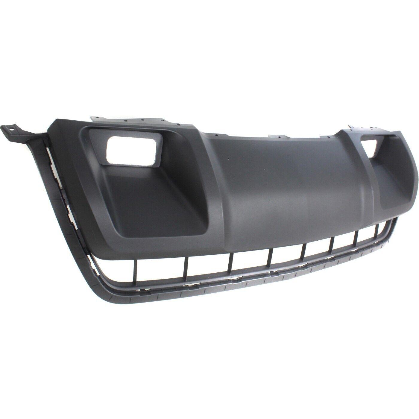 2015-2020 Chevrolet Colorado Bumper Lower Skid Plate Front Textured With Tow Hook , GM1095206. Side view of the replacement part.