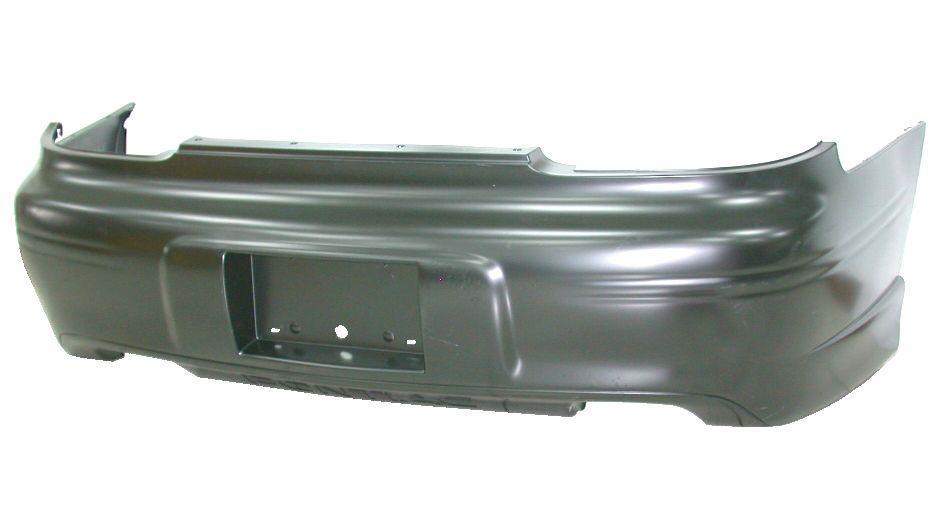 1997-2003 Pontiac Grand Prix Rear Bumper Primed , GM1100532. Professional-grade auto body part.
