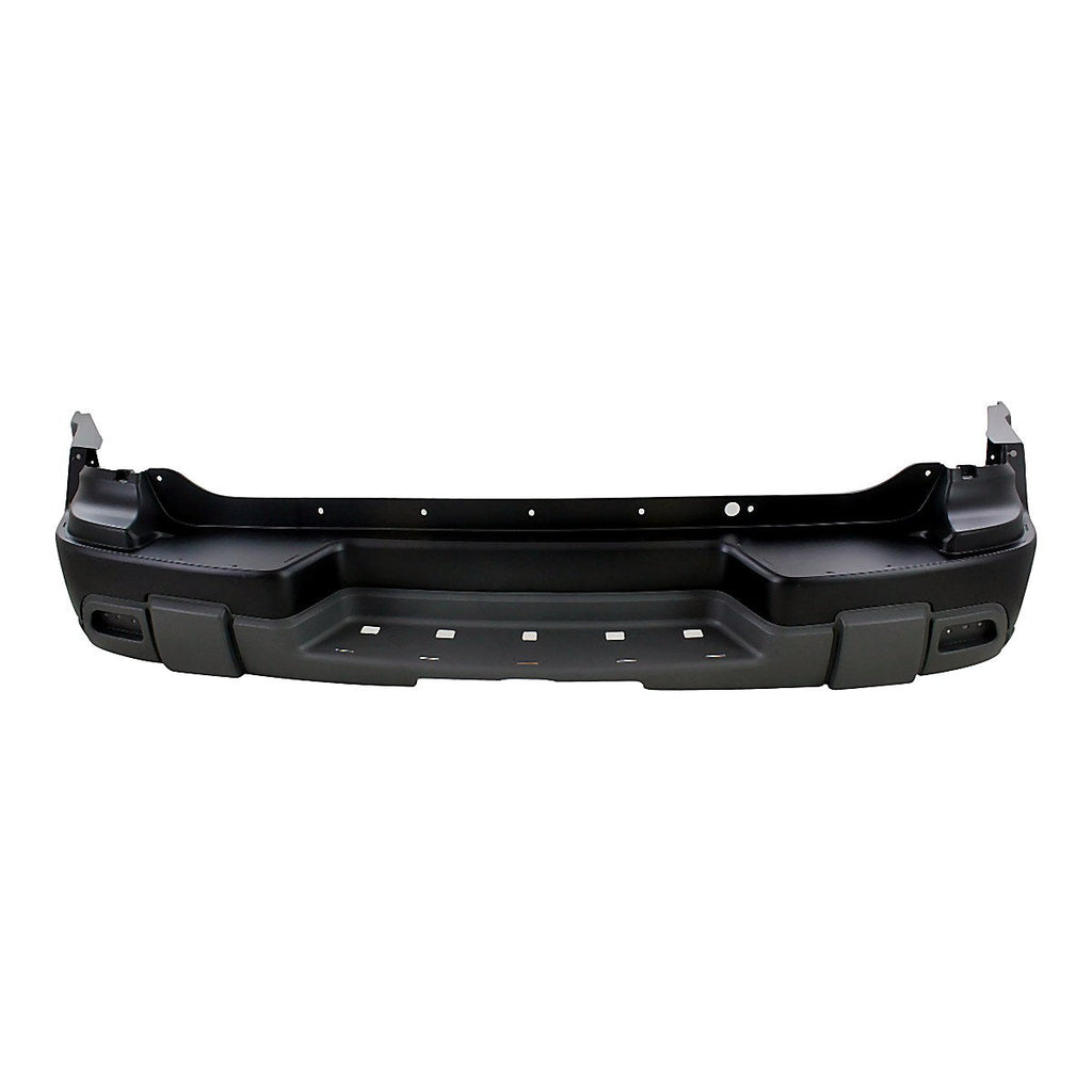 2002-2007 Chevrolet Trailblazer Rear Upper Bumper Rr, gm1100663. Front view.
