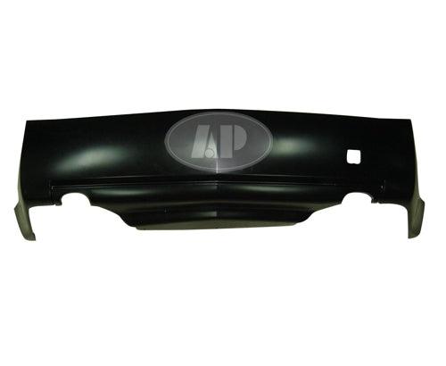2004-2007 Cadillac CTS Rear Bumper Primed Dual Ehxaust 3.6L , GM1100677. OEM-style replacement.