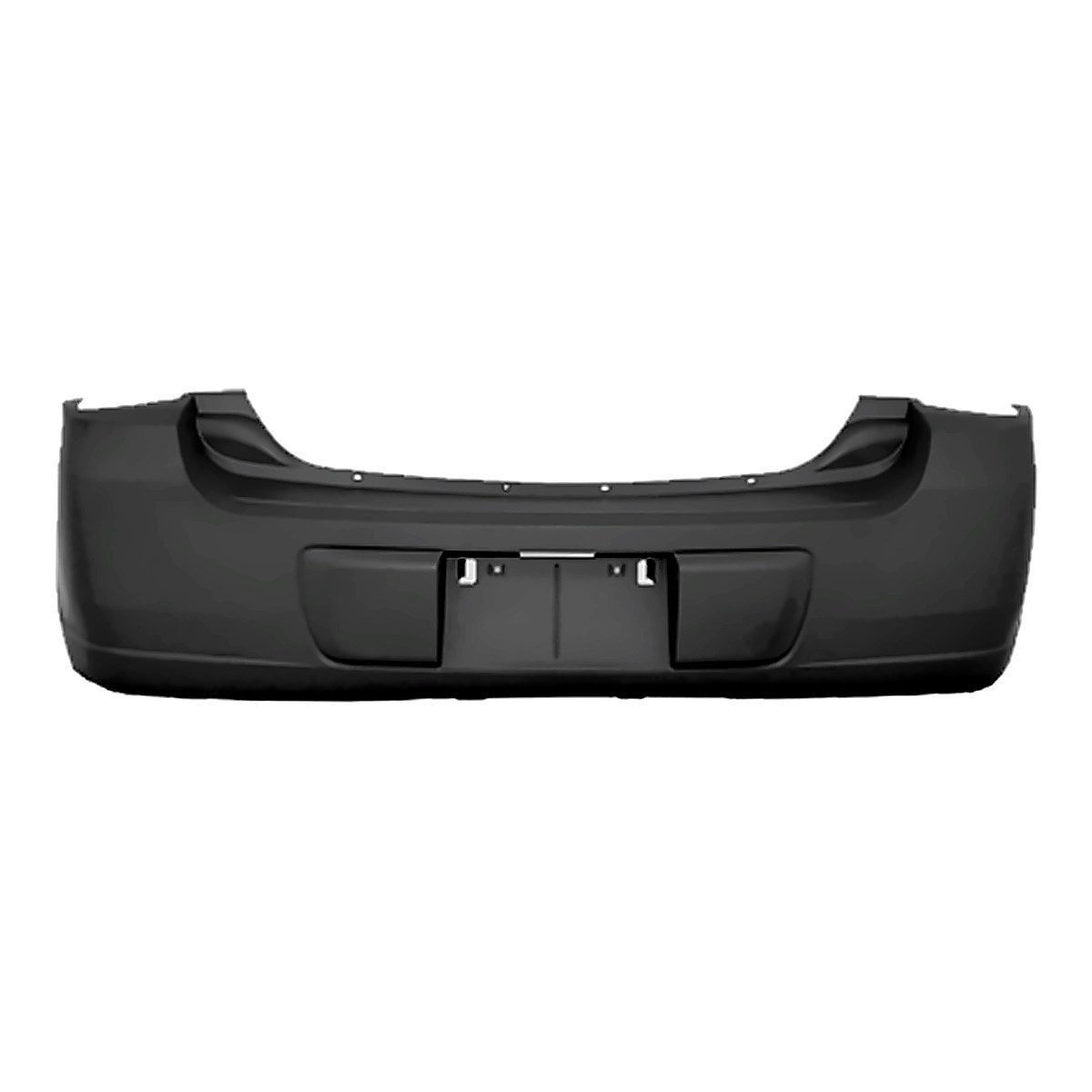 2004-2007 Chevrolet Malibu Maxx Rear Bumper Rr, gm1100680. Front view.