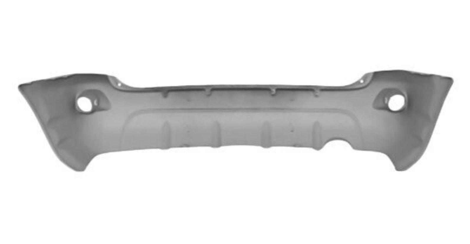 2003-2008 Pontiac Vibe Rear Bumper Matt-Gray Textured , GM1100699. OEM-quality exterior component.