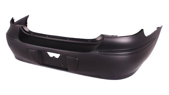 2005-2007 Buick Lacrosse Rear Bumper , GM1100710. Installed view for reference.