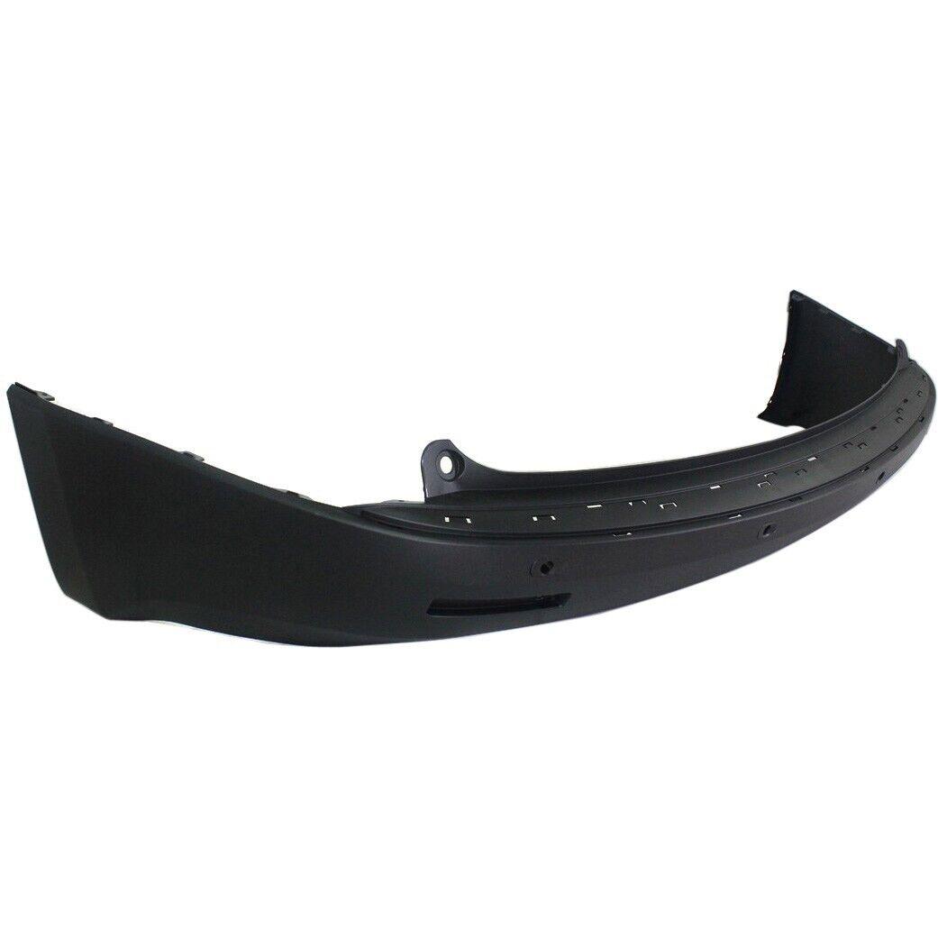 2007-2012 Gmc Acadia Rear Bumper With Sensor Hole Textured Black , GM1100806. Angle view for visual reference.