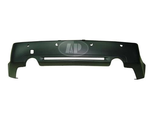 2007-2009 Cadillac SRX Rear Bumper Primed With Sport Model With Sensor Hole , GM1100826. OEM-quality exterior component.