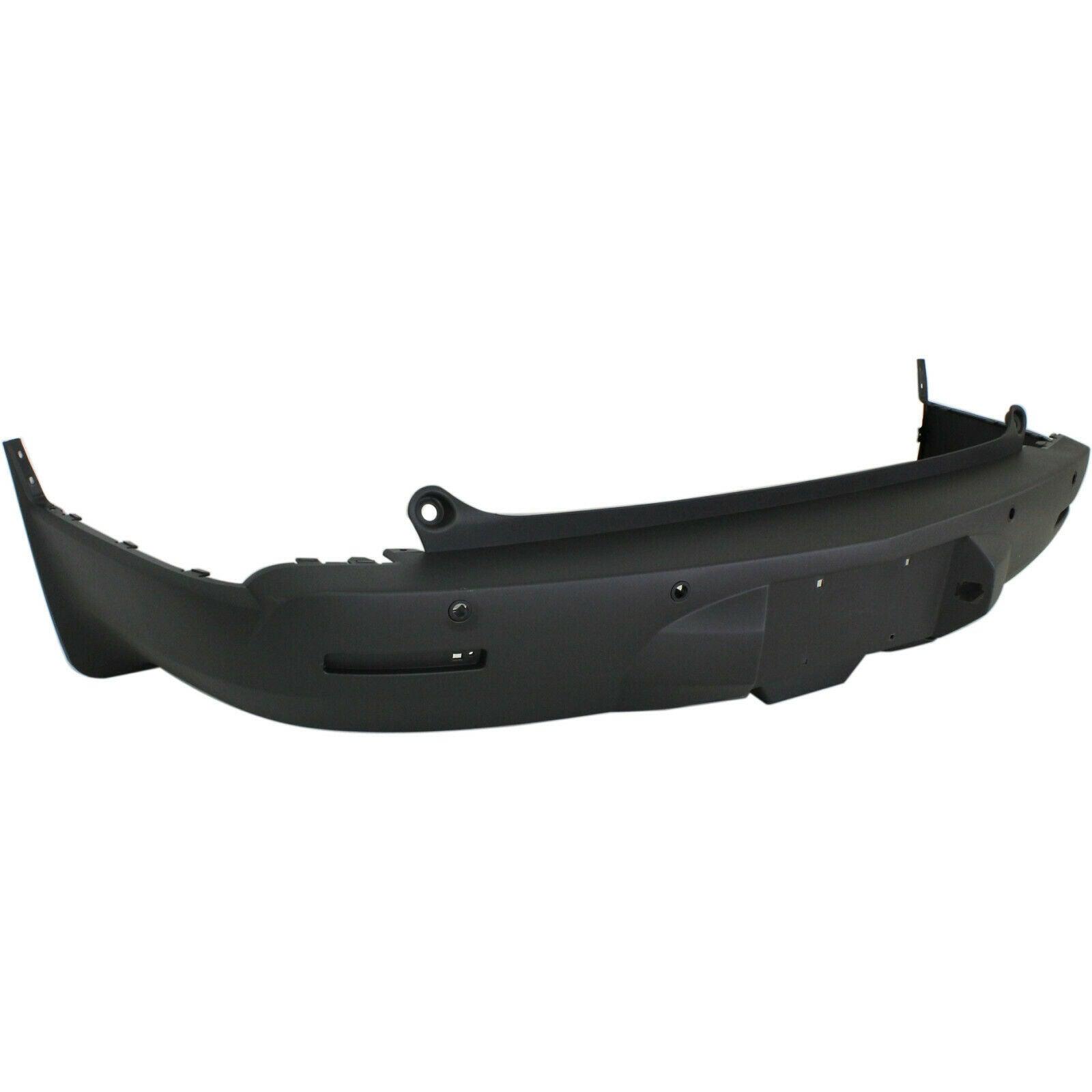 2009-2012 Chevrolet Traverse Rear Bumper , GM1100842. Installed view for reference.