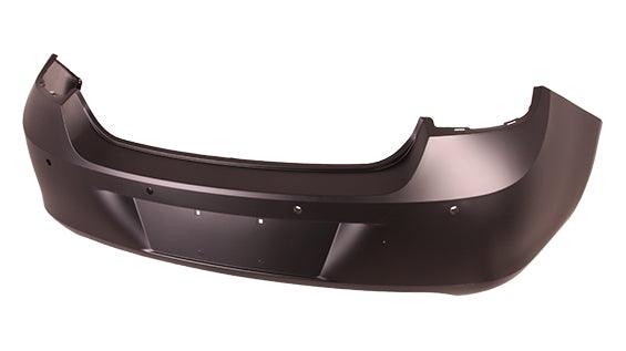 2012 Buick Verano Rear Bumper Primed With Sensor Hole Without Camera , GM1100891. OEM-style replacement.