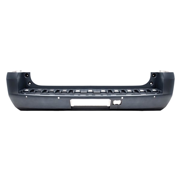2019-2020 Chevrolet Tahoe Rear Bumper Primed With Blind Spot/Sensor , GM1100A29. Designed for OEM alignment.