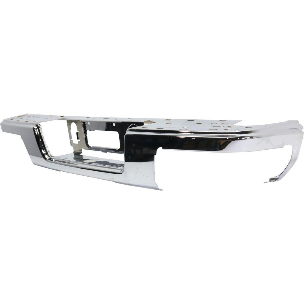 2015-2022 Chevrolet Colorado Rear Bumper Face Bar Chrome , GM1102561. Tested for reliable performance.