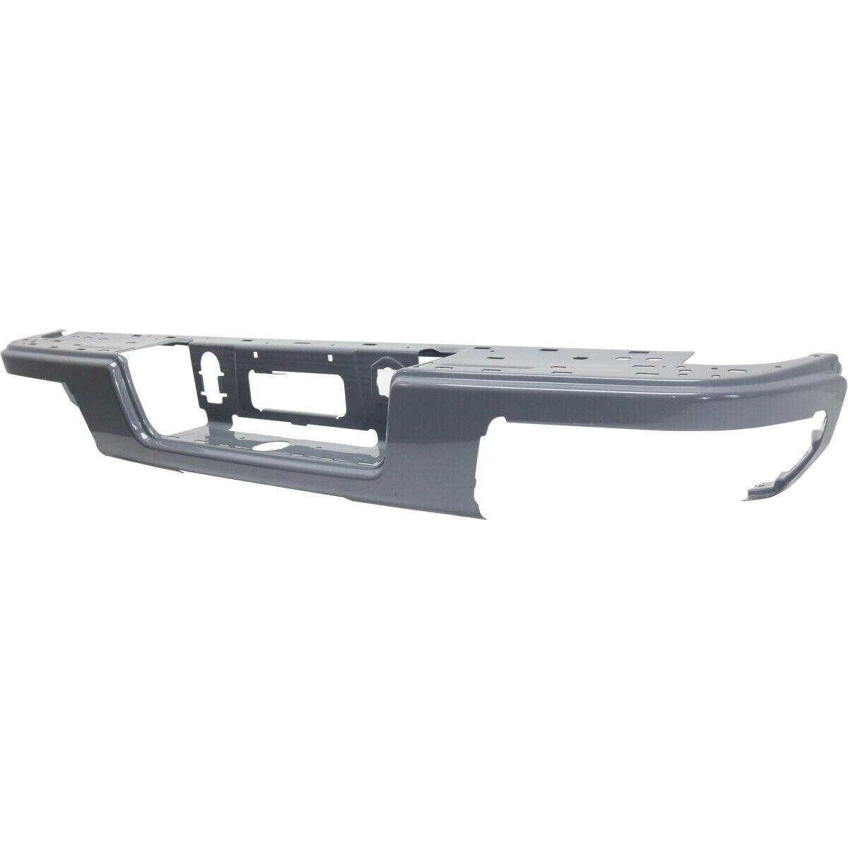 2015-2022 Chevrolet Colorado Rear Bumper Face Bar Without Sensor Steel , GM1102562. Durable and impact-resistant.