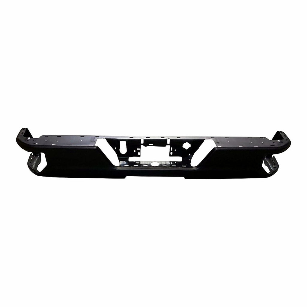 2020-2023 Chevrolet Silverado 3500 Rear Bumper Face, gm1102569. Front view.