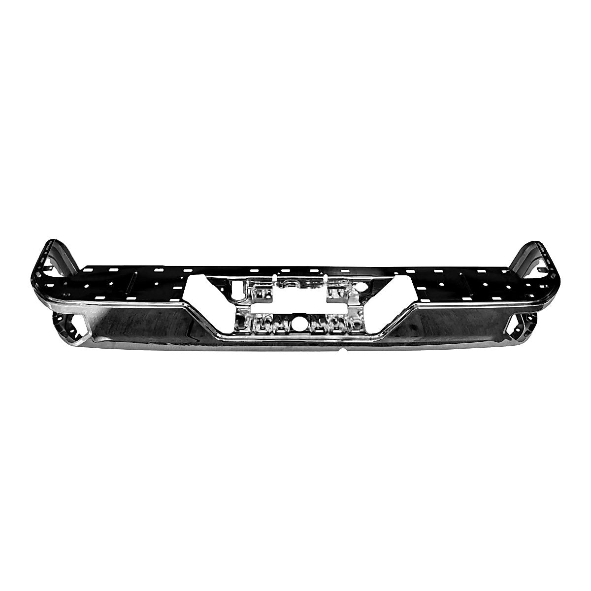 2020-2023 Chevrolet Silverado 3500 Rear Bumper Face, gm1102570. Front view.