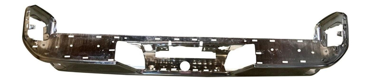 2022 Gmc Sierra 1500 Limited Rear Bumper Face Bar , GM1102570. Side view of the replacement part.