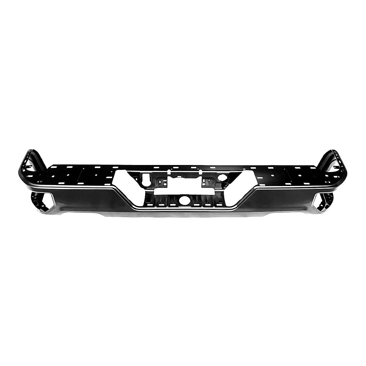 2019-2023 Chevrolet Silverado 1500 Rear Bumper Face, gm1102571. Front view.