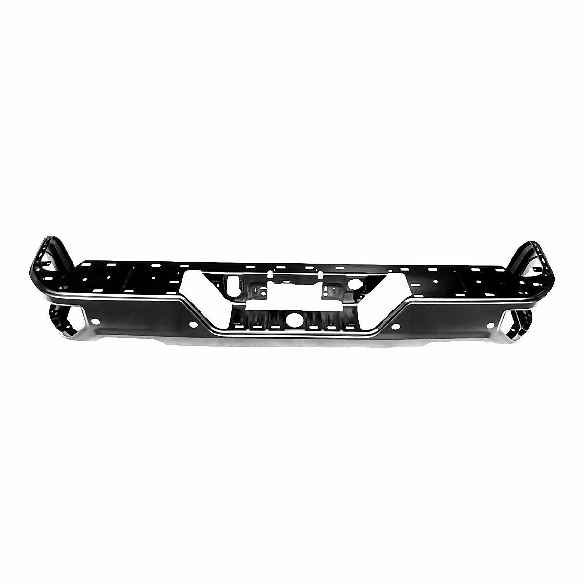2019-2023 Chevrolet Silverado 1500 Rear Bumper Face, gm1102572. Front view.