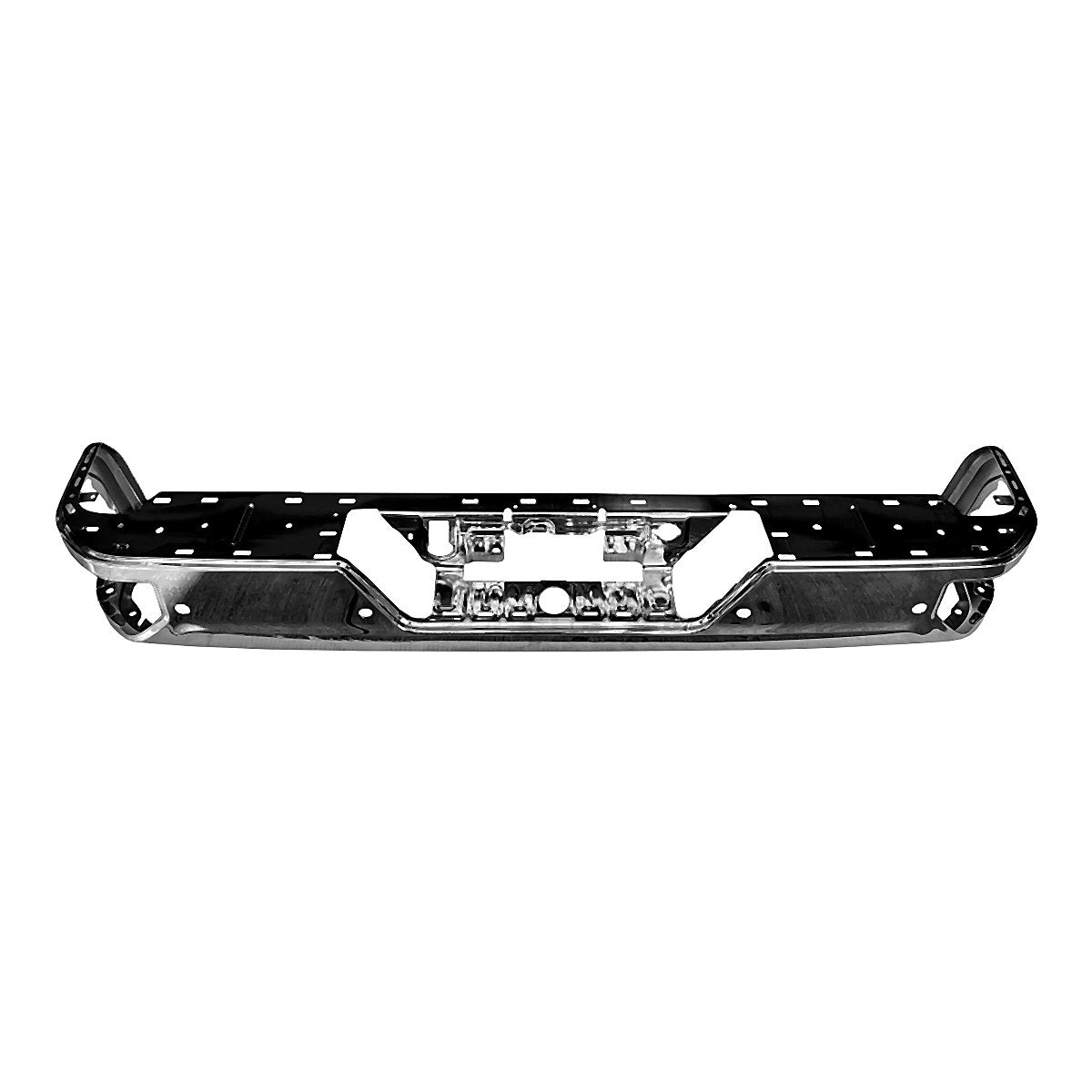 2020-2023 Chevrolet Silverado 3500 Rear Bumper Face, gm1102575. Front view.
