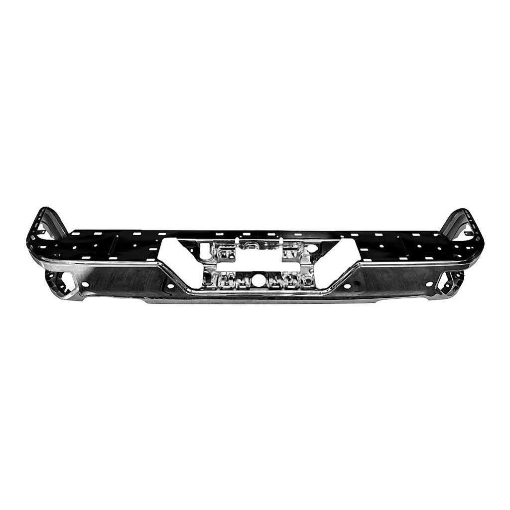 2019-2023 Chevrolet Silverado 1500 Rear Bumper Face, gm1102577. Front view.