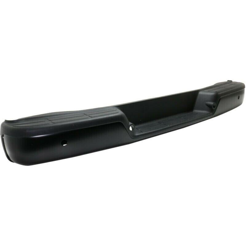 2013-2017 Gmc Savana Bumper Rear Black With Sensor Without Blind Spot , GM1103171. High-strength and long-lasting.