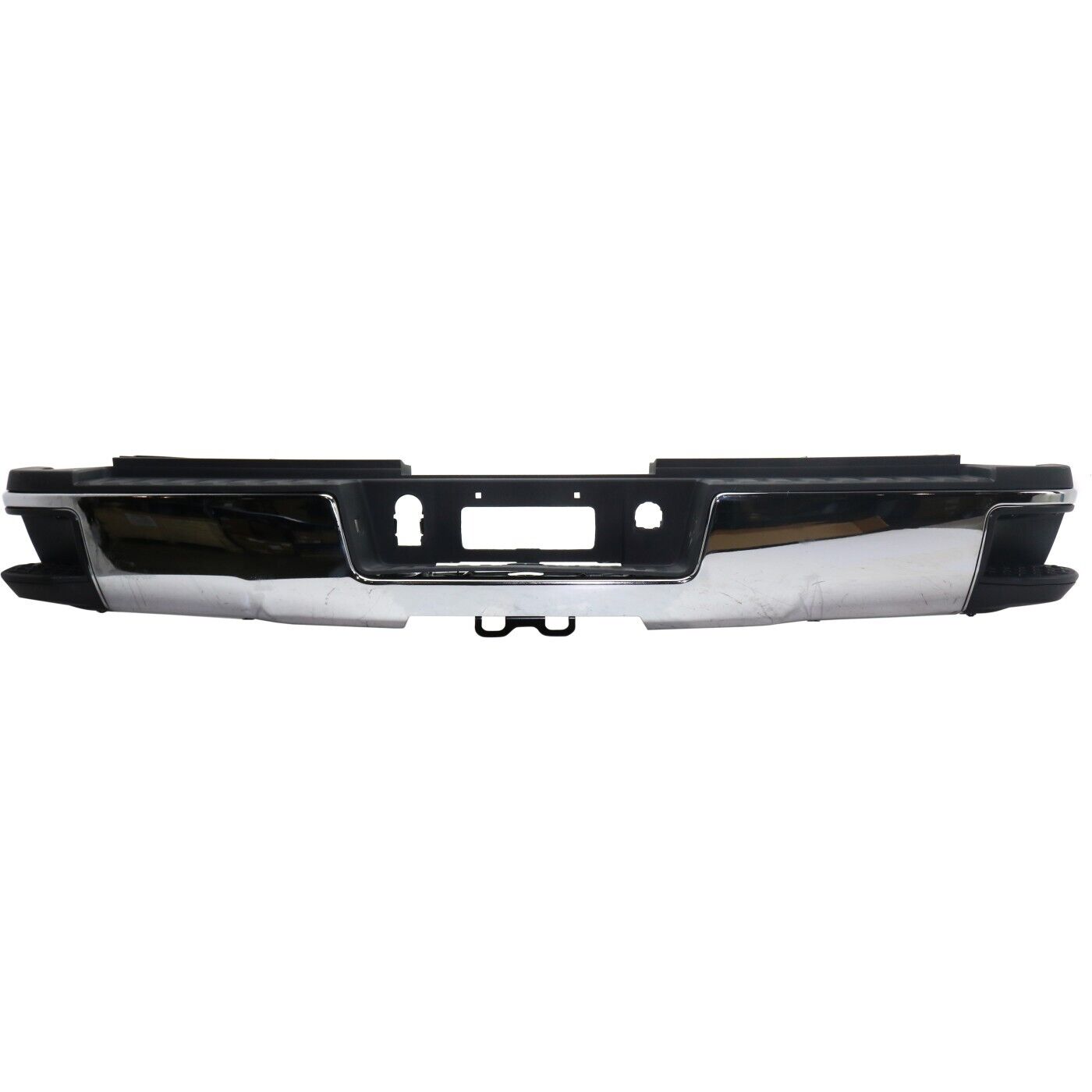 2015-2019 Gmc Sierra 2500 Rear Bumper Assy Chrome With Sensor , GM1103192. OEM-quality exterior component.