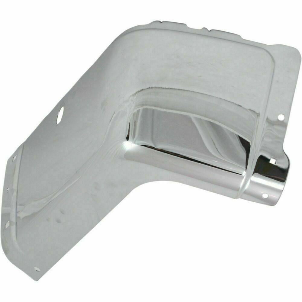 2007-2013 Gmc Sierra 1500 Bumper End Rear Passenger Side Chrome With Sensor , GM1105147. Replacement part ready for install.